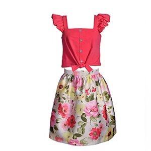(X) Bonnie Jean Big Girls 2-pc. Skirt Set